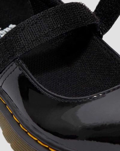 Mary Janes Dr Martens Junior Maccy Patent Cuero Para Niños DR1440M